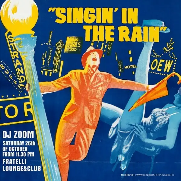 Singing in the rain!