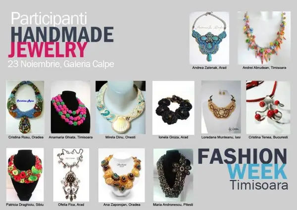 Handmade Jewelry Fashion Week Timisoara
