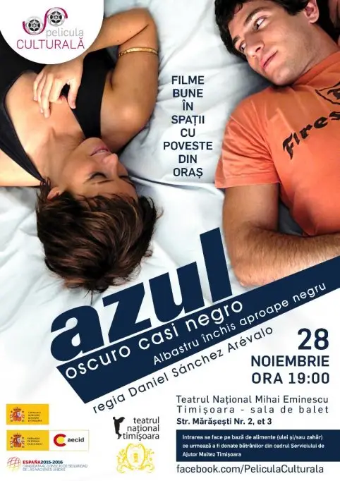 “Azul oscuro casi negro”