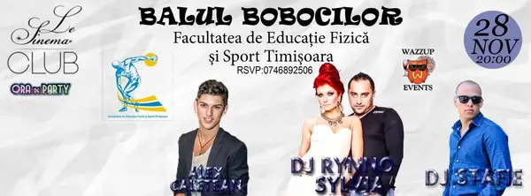 Balul Bobocilor Facultatatii de Educatie Fizica si Sport