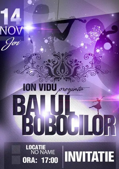 Balul Bobocilor Colegiul National de Arta "Ion Vidu"