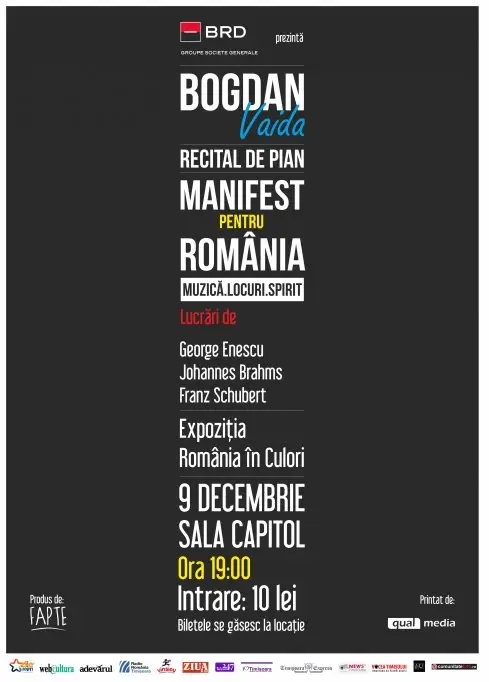 Turneu romanesc autentic de muzica clasica si fotografie. "Manifest pentru Romania"