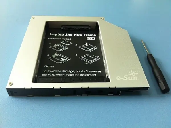 Adaptor Caddy universal, unitate optica - HDD/SSD, SATA to mSATA, 12.7mm