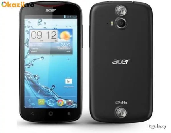 Vand Acer Dual SIM Liquid E2 Duo 4GB Black