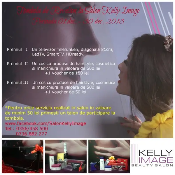 Tombola Kelly Image va asteapta sa-i castigati toate premiile!
