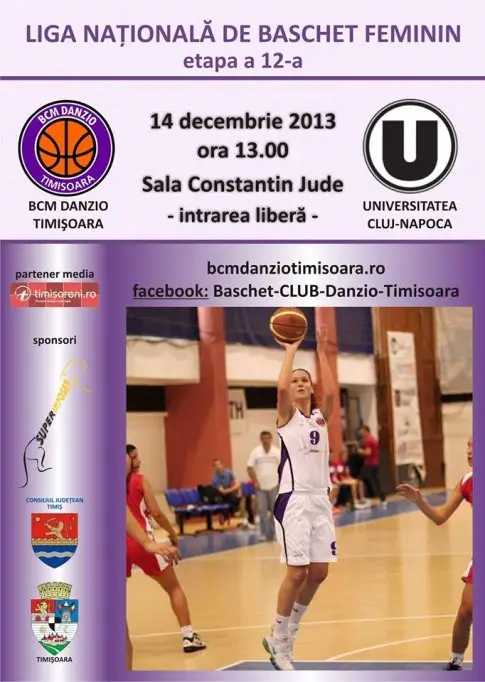 BCM Danzio Timisoara - Universitatea Cluj Napoca