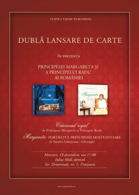 Principesa Margareta si Principele Radu aduc Craciunul Regal in Timisoara la Iulius Mall
