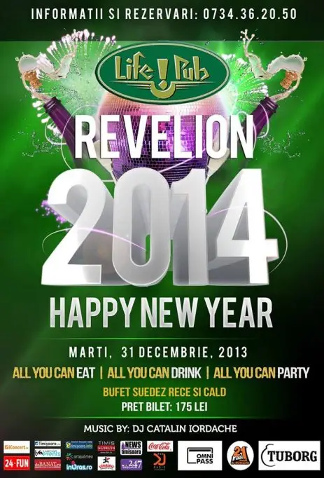 Revelion 2014 in LifePub