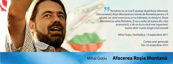 Afacerea Rosia Montana - Lansare de carte