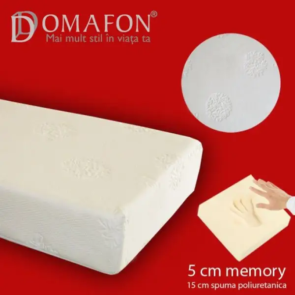 Doua perne Memory bonus la achizitionarea unei saltele Memory!