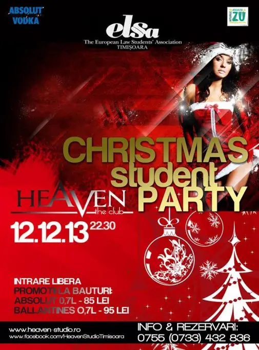 Christmas Student Party
