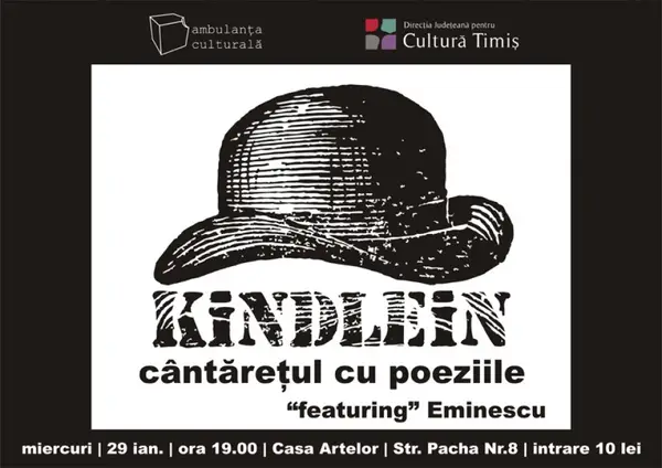 Kindlein cantaretul cu poeziile „featuring” Eminescu