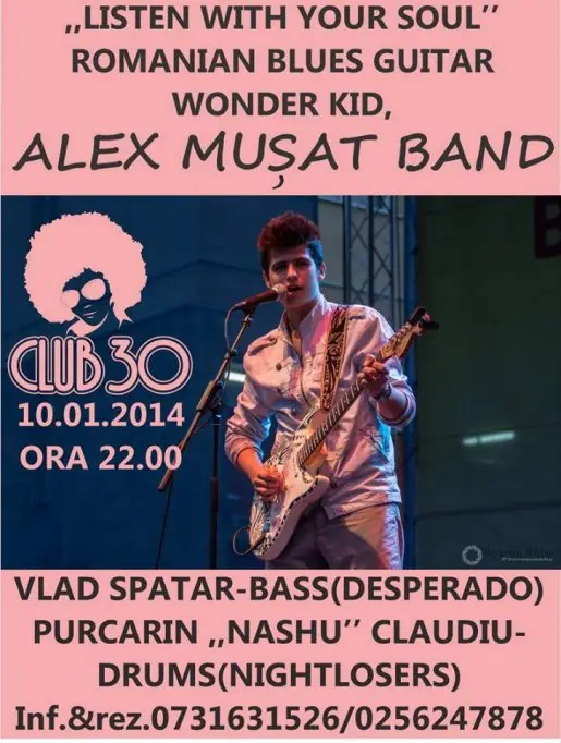 Alex Musat Band-Romanian Blues Guitar Wonder Kid