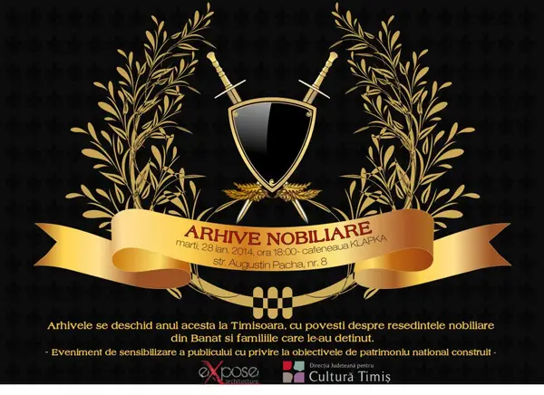 Intalnire Culturala 'Arhive Nobiliare' in compania lui Bogdan Bumbacila