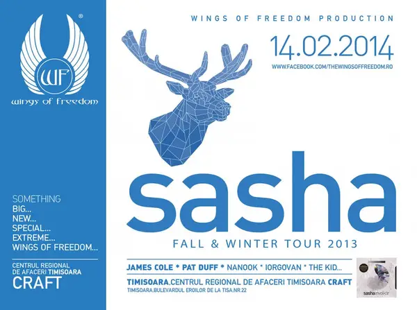 Sasha at Wings of Freedom