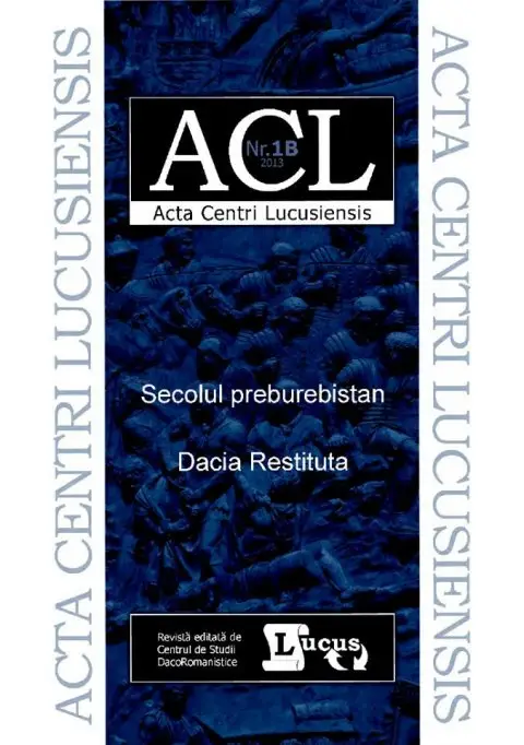 Acta Centri Lucusiensis"