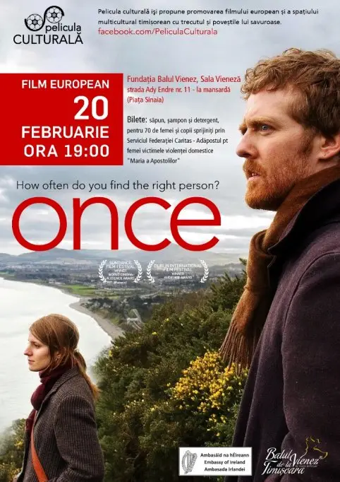 Invitatie la film irlandez: Odata ca niciodata (Once)