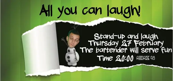 All you can laugh!