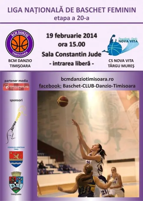 BCM Danzio Timisoara - CS Nova Vita Targu Mures