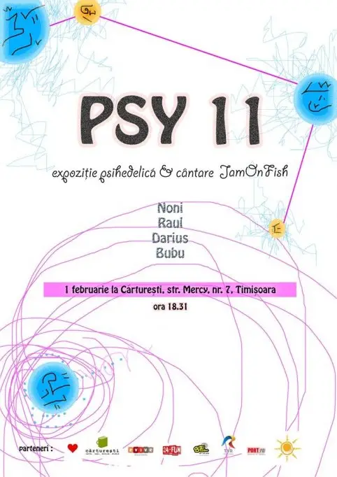 PSY 11 @ Expozitie psihedelica colectiva la Carturesti Mercy