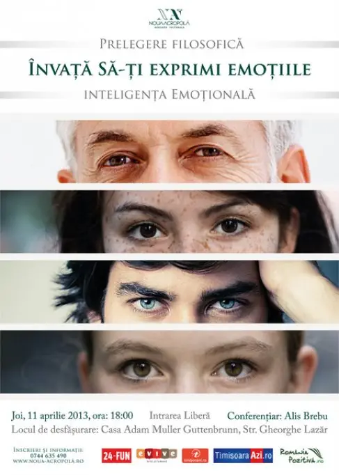 Inteligenta emotionala: Invata cum sa-ti exprimi emotiile