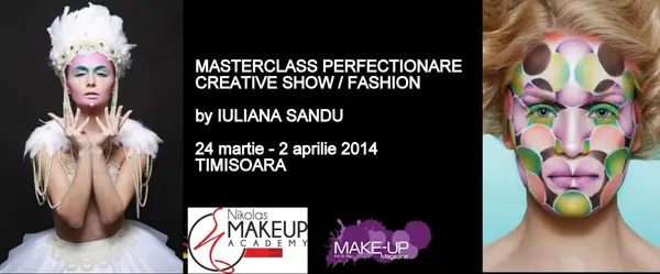 Masterclass de Make-Up cu Iuliana Sandu la Timisoara