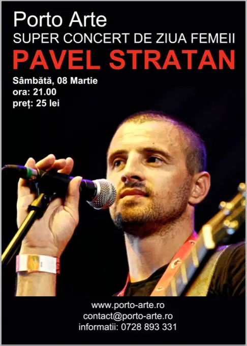 Concert Pavel Stratan