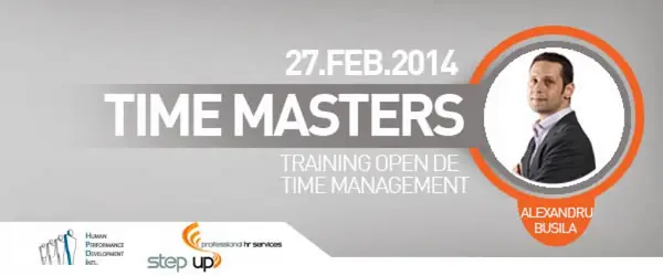 Time Masters - curs open de Time Management