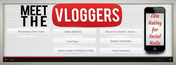 Meet the Vloggers - Film Making For Social Media