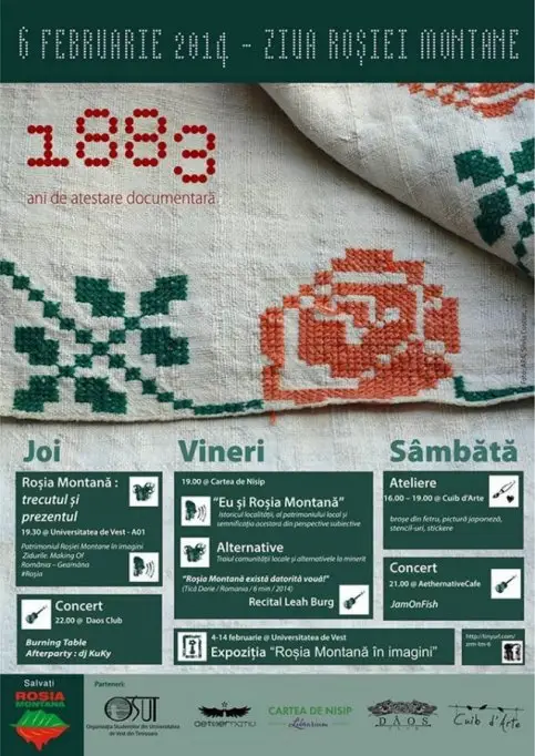 Ziua Rosiei Montane la Cartea de Nisip
