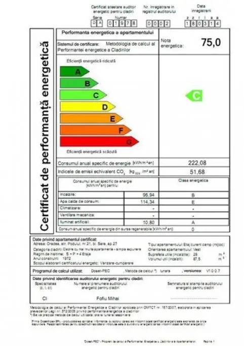 Cetificat energetic fara intermediari