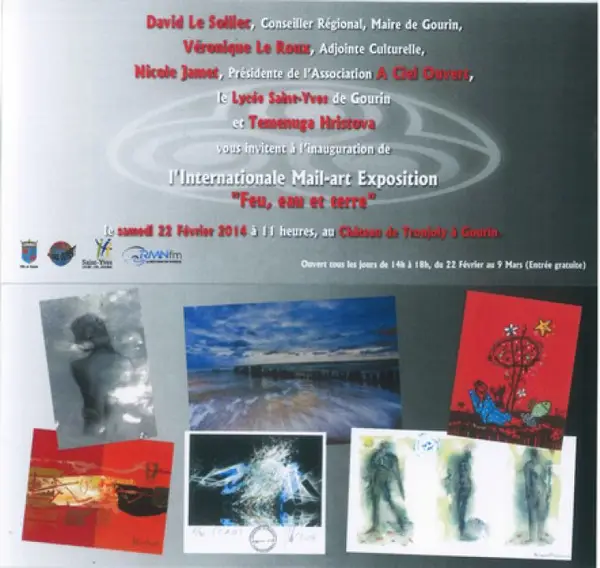 Artisti timisoreni la expozitia internationala de Mail-Art din Franta
