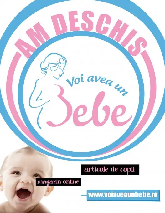 Oferte speciale la deschiderea noului magazin Voi Avea Un Bebe!
