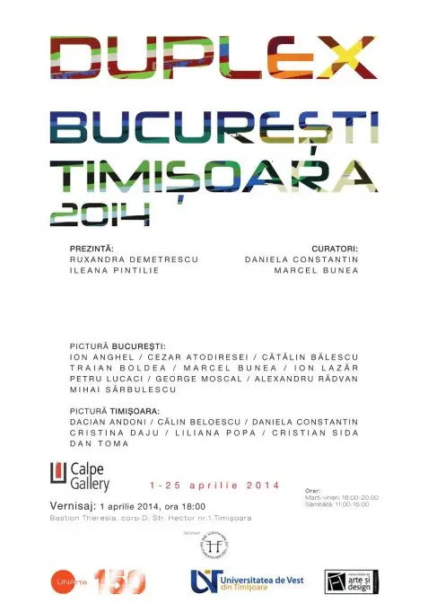 Expozitia Duplex Bucuresti-Timisoara 2014