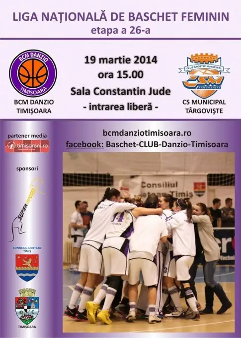 BCM Danzio Timisoara - CSM Targoviste