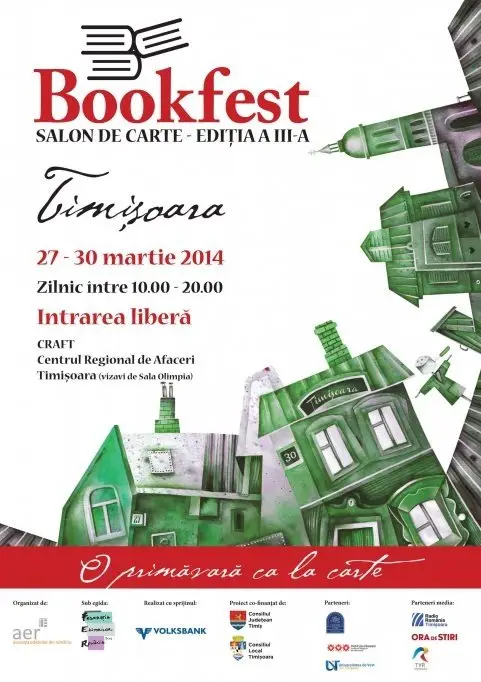 Cu cine va intalniti in weekend la Bookfest Timisoara