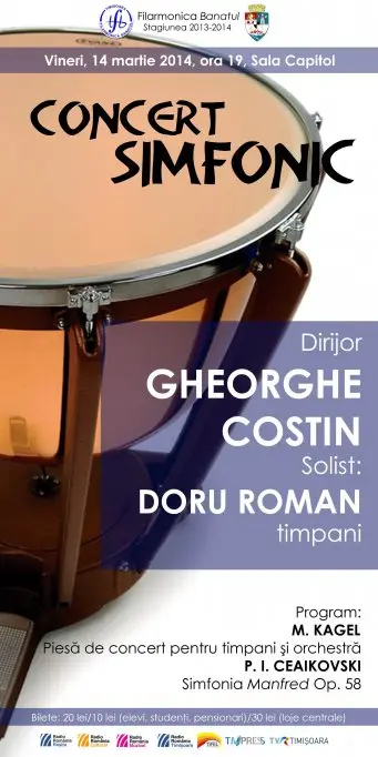 Concert simfonic cu Doru Roman