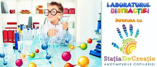 Micii exploratori in laboratorul distractiei