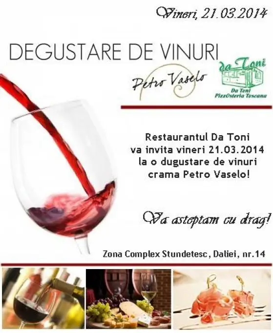 Degustare de vinuri Petro Vaselo si Feudo Arancio!