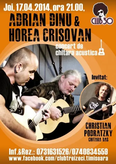 Concert Adrian Dinu si Horea Crisovan
