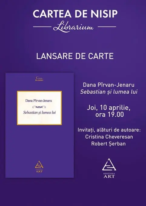 Lansare de carte „Sebastian si lumea lui”