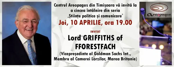 Lordul Griffiths la Centrul Areopagus