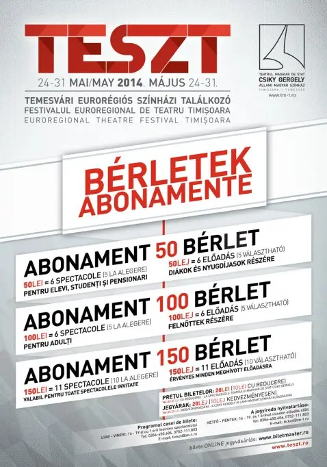 Abonamentele: Trei rezolvari perfecte pentru TESZT