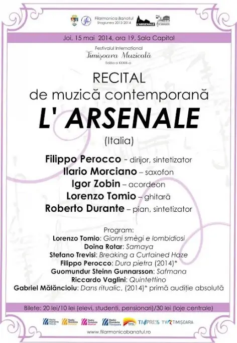 Recital de muzica contemporana