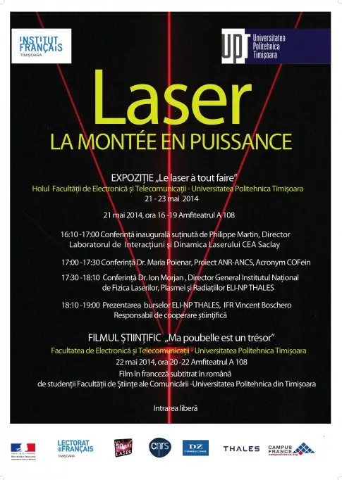 LASER: la montee en puissance