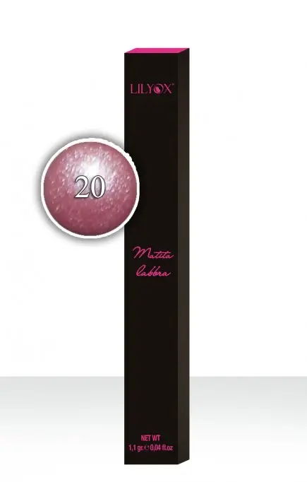 Creion pentru buze – Roz cu sclipici (20)