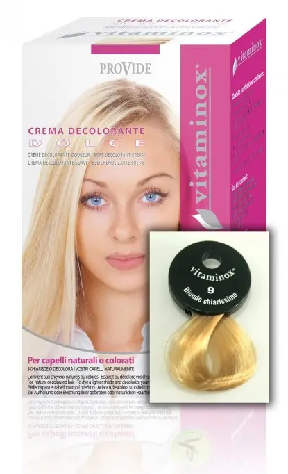 Crema coloranta Vitaminox fara amoniac – Blond platinat (15)