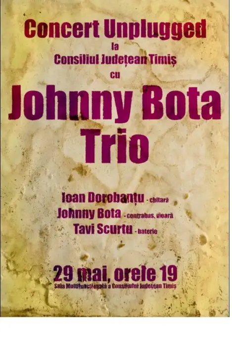 Concert Trio Johnny Bota