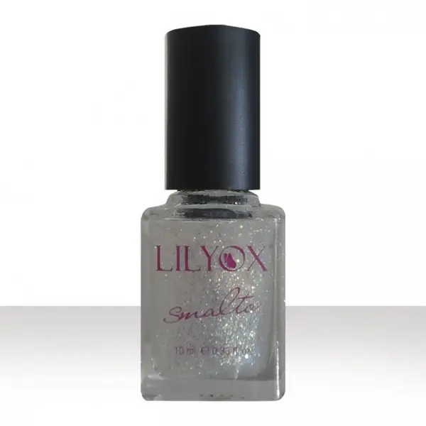 Lac de unghii Lilyox – Sclipici alb (3)