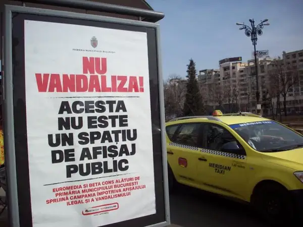 "Nu vandaliza..."